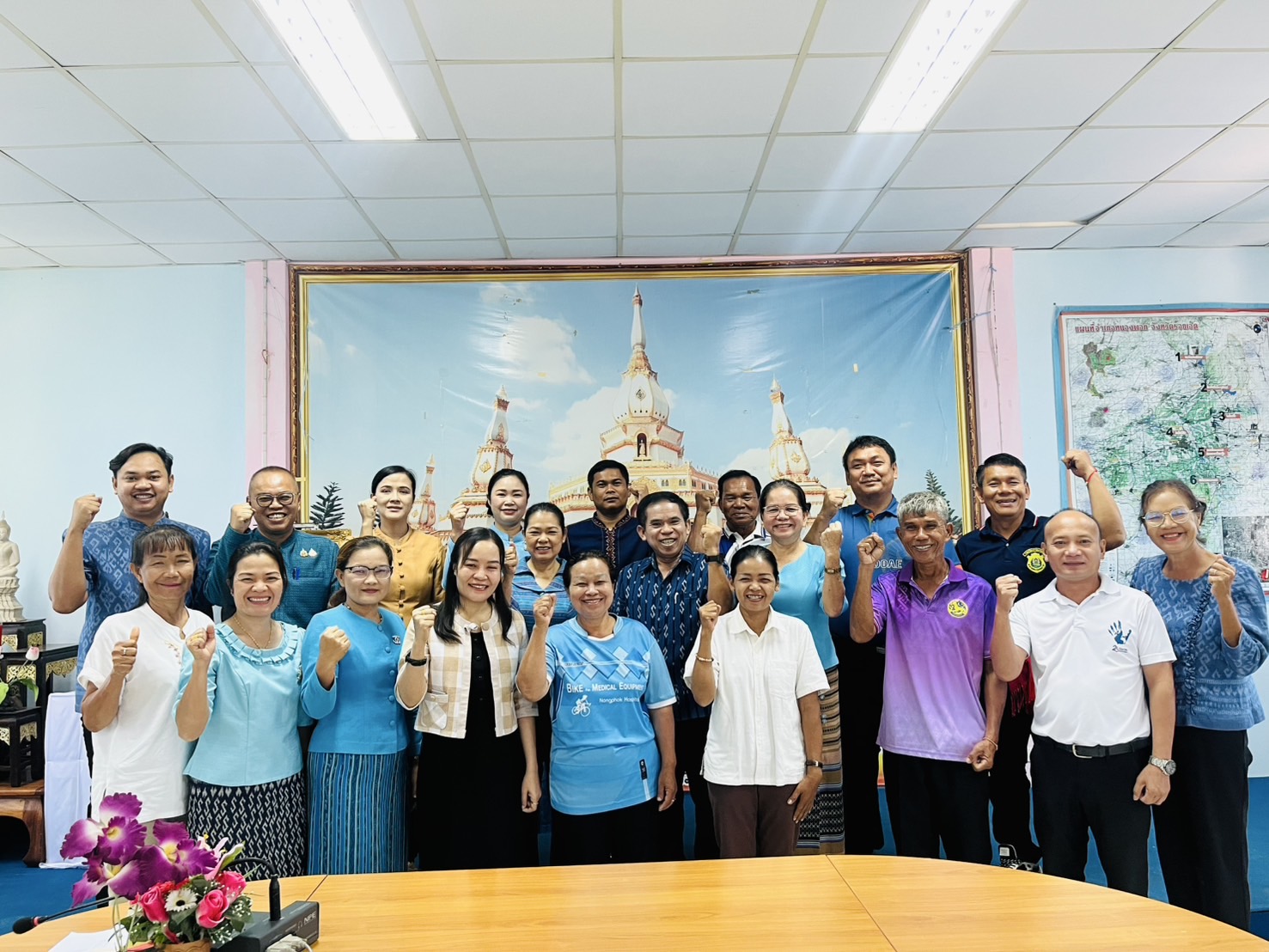 ? สำนักงานพัฒนาชุมชนอำเภอหนองพอก จังหวัดร้อยเอ็ด ติดตามสนับสนุนการขับเคลื่อน โครงการประเมินผลการดำเนินงานของกรมการพัฒนาชุมชน ประจำปี 2568 กิจกรรมการจัดเก็บข้อมูลประเมินผล ในพื้นที่จังหวัดร้อยเอ็ด