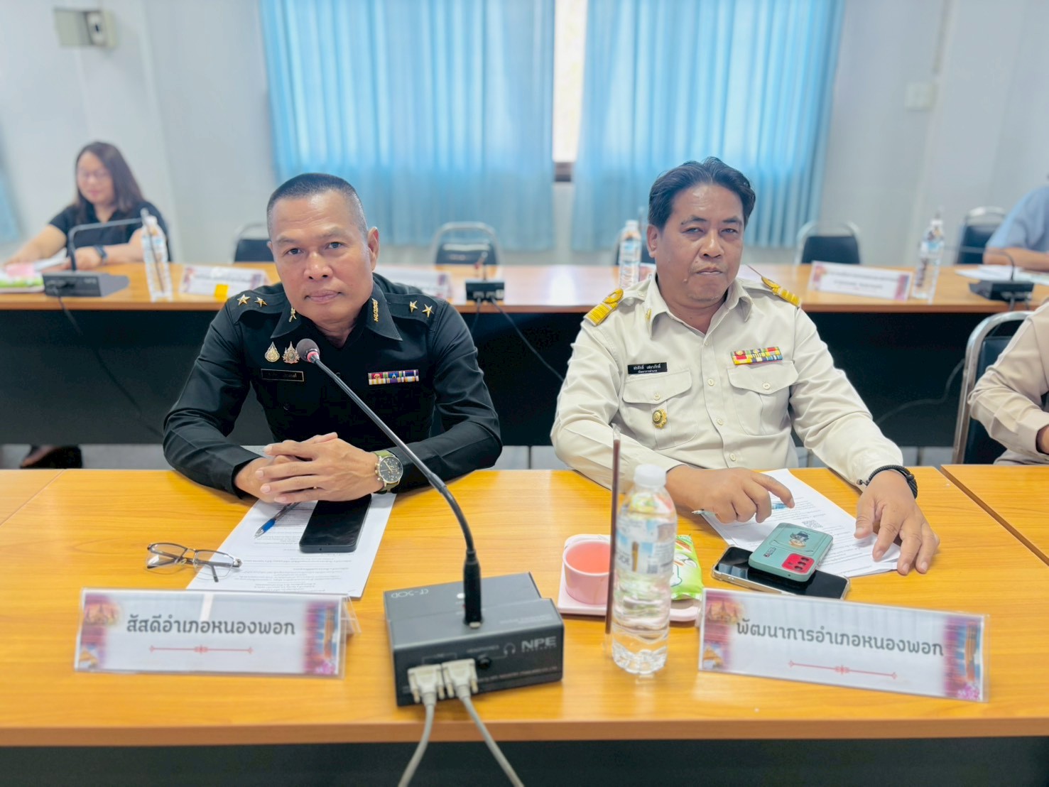 สำนักงานพัฒนาชุมชนอำเภอหนองพอก เข้าร่วมประชุมประจำเดือนหัวหน้าส่วนราชการ ประจำเดือนมิถุนายน 2569