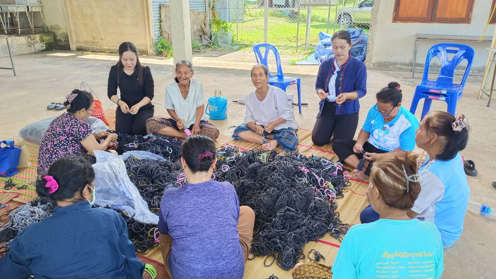 สำนักงานพัฒนาชุมชนอำเภอหนองพอก จังหวัดร้อยเอ็ด : ลงพื้นที่ดำเนินโครงการส่งเสริมการออมและการพัฒนาทักษะทางการเงิน (Financial Literacy)