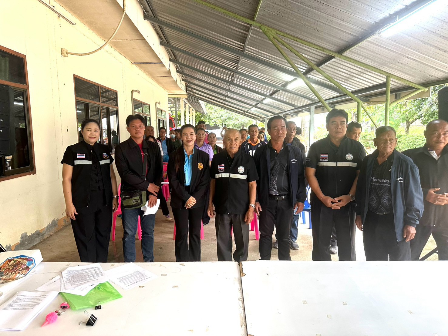 สำนักงานพัฒนาชุมชนอำเภอหนองพอก จังหวัดร้อยเอ็ด : ดำเนินการคัดเลือกผู้นำอาสาพัฒนาชุมชน (ผู้นำ อช.) ตำบลภูเขาทอง ประจำปี 2570