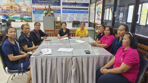 สำนักงานพัฒนาชุมชนอำเภอหนองพอก : ประชุมคณะทำงานขับเคลื่อนกองทุนพัฒนาบทบาทตำบลหนองพอก