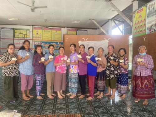 สำนักงานพัฒนาชุมชนหนองพอก จังหวัดร้อยเอ็ด : ลงพื้นที่ดำเนินโครงการส่งเสริมการออมและการพัฒนาทักษะทางการเงิน (Financial Literacy)