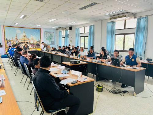 สำนักงานพัฒนาชุมชนอำเภอหนองพอก จังหวัดร้อยเอ็ด : ร่วมประชุมหัวหน้าส่วนราชการ หัวหน้าหน่วยงานรัฐวิสาหกิจ และผู้บริหารองค์กรปกครองส่วนท้องถิ่น ประจำเดือน กันยายน 2569