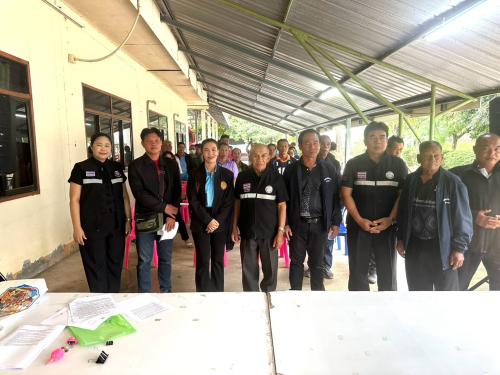 สำนักงานพัฒนาชุมชนอำเภอหนองพอก จังหวัดร้อยเอ็ด : ดำเนินการคัดเลือกผู้นำอาสาพัฒนาชุมชน (ผู้นำ อช.) ตำบลภูเขาทอง ประจำปี 2570