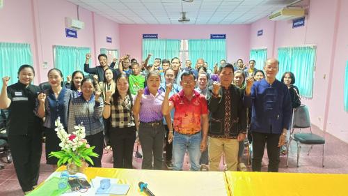 สำนักงานพัฒนาชุมชนอำเภอหนองพอก จังหวัดร้อยเอ็ด : ดำเนินการคัดเลือกผู้นำอาสาพัฒนาชุมชน (ผู้นำ อช.) ตำบลผาน้ำย้อย ประจำปี 2570